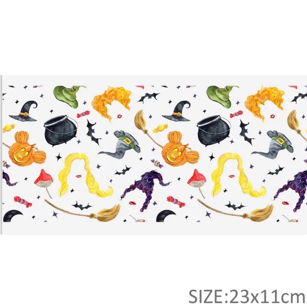 Hocus Pocus Disney Halloween Cup Sticker DYI Wrap